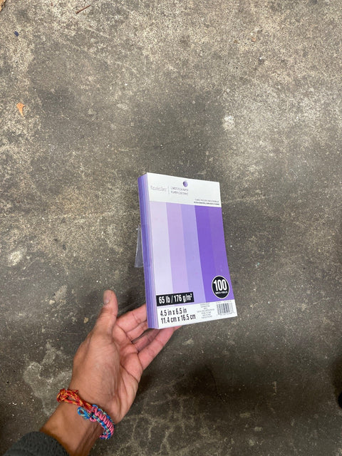 Recollections Purple Cardstock Paper