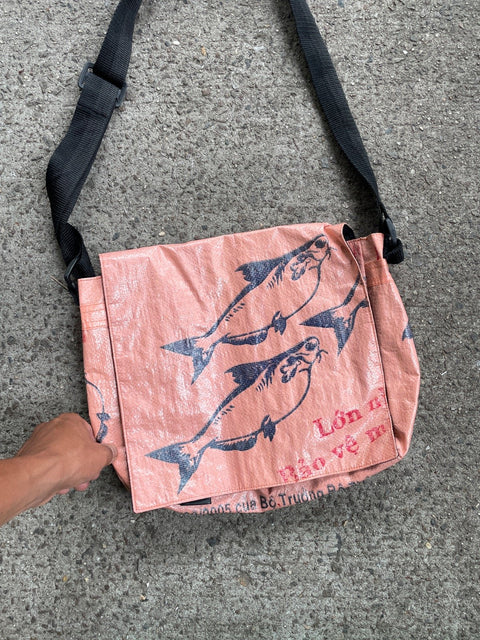 Recycled Fish Sling Bag
