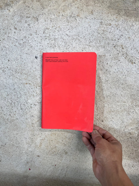 Recycled Paper Notebook