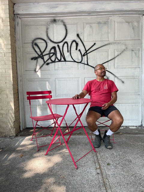 Red Bistro Set