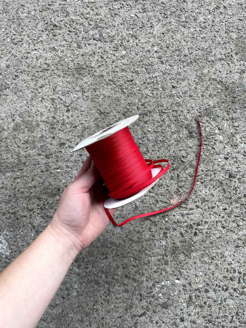 Red Craft Ribbon