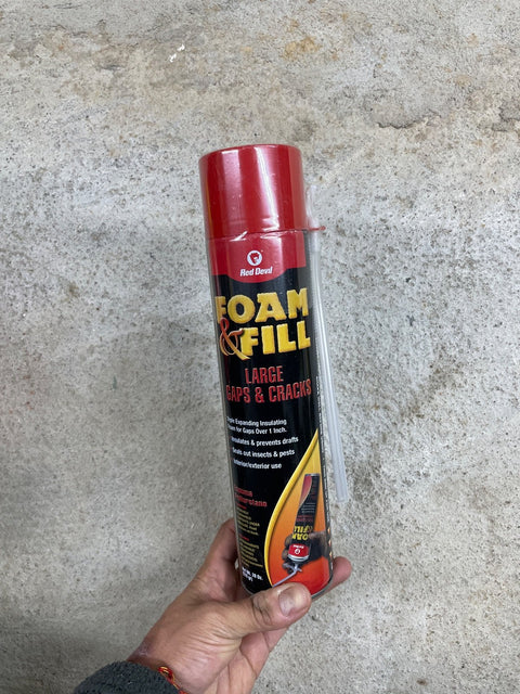 Red Devil Foam Fill