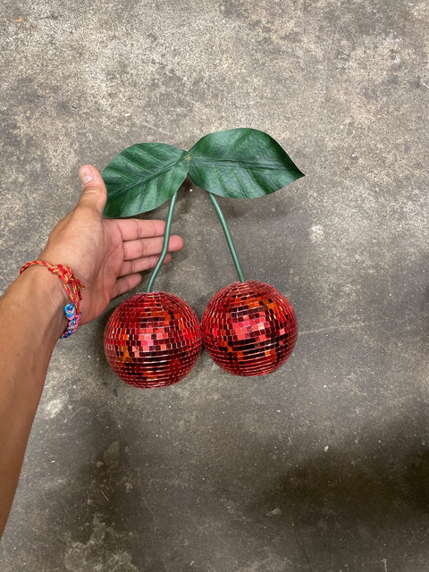 Red Disco Ball Cherries