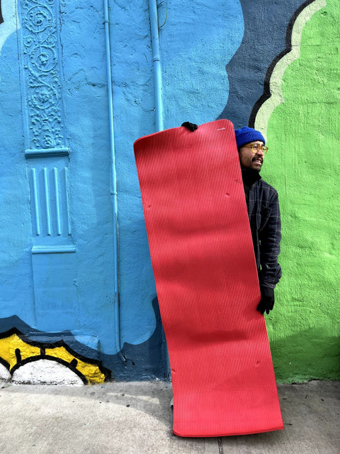 Red Exercise Yoga Mat