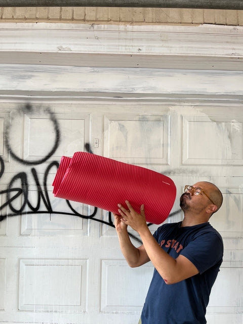 Red Gym Mat