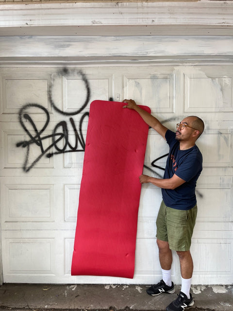 Red Gym Mat