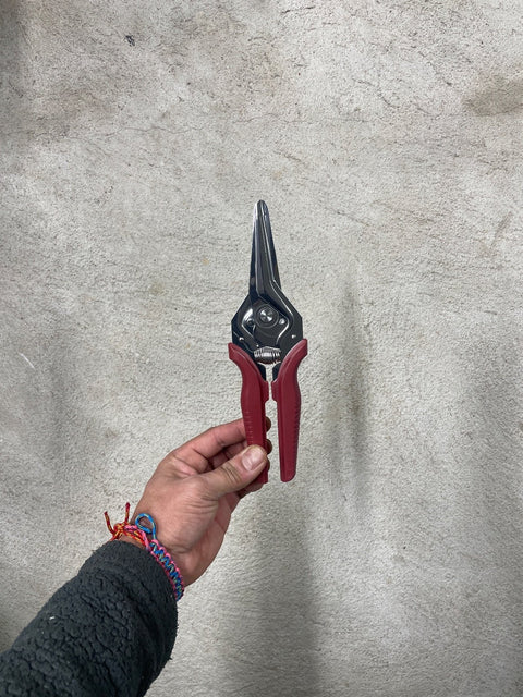 Red Handled Garden Shears, New