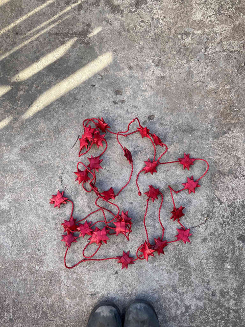 Red Leaf Decorative String