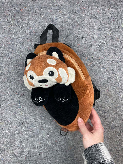 Red Panda Plush Backpack