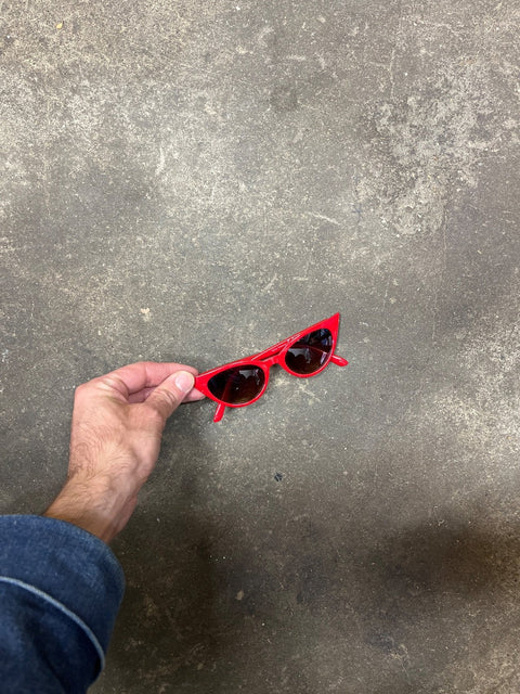 Red Retro Sunglasses