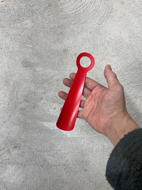 Red Shoe Horn Helper