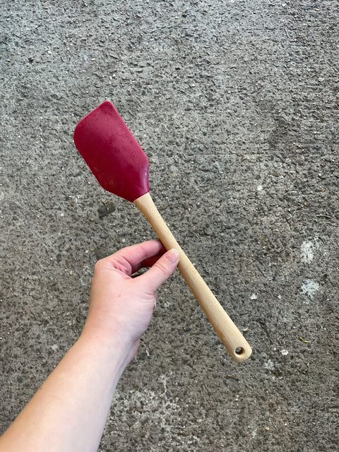 Red Silicone Spatula