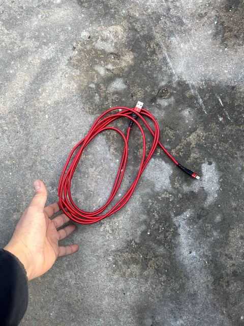 Red USB Charging Cable