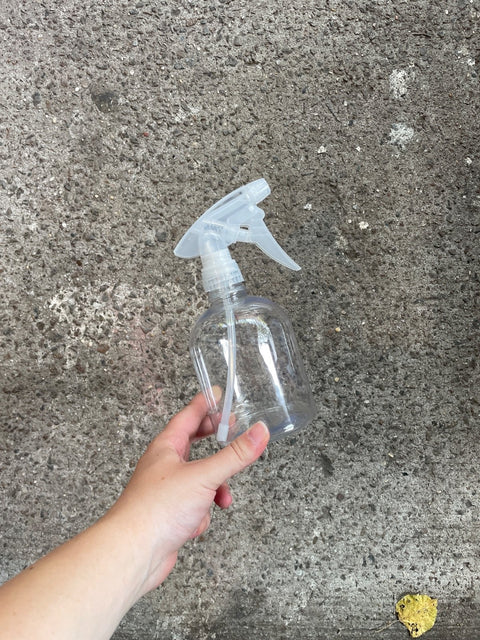Refillable Clear Spray Bottle