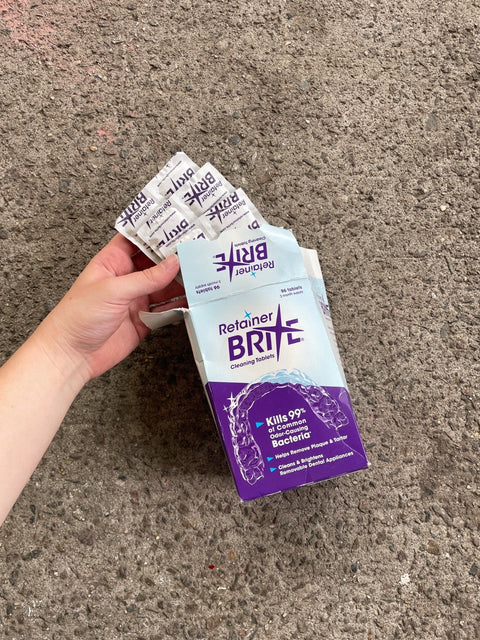 Retainer Brite Cleaning Tablets