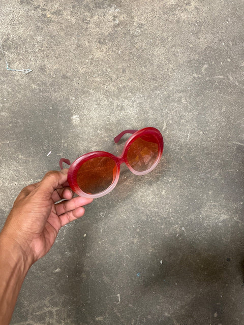 Retro Red Sunglasses