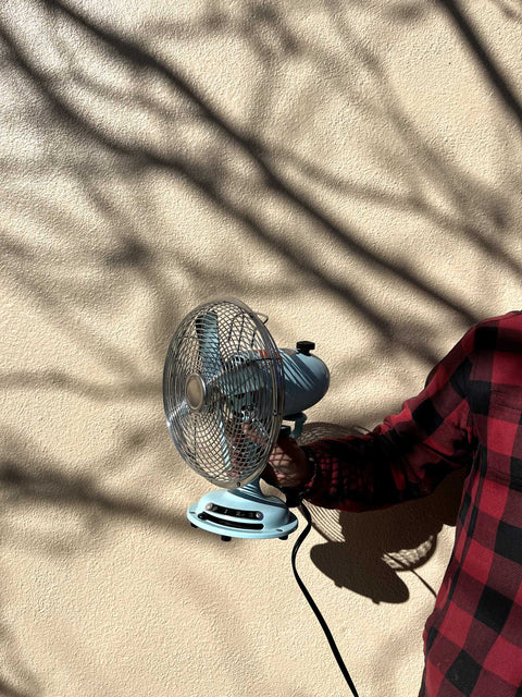 Retro Table Fan