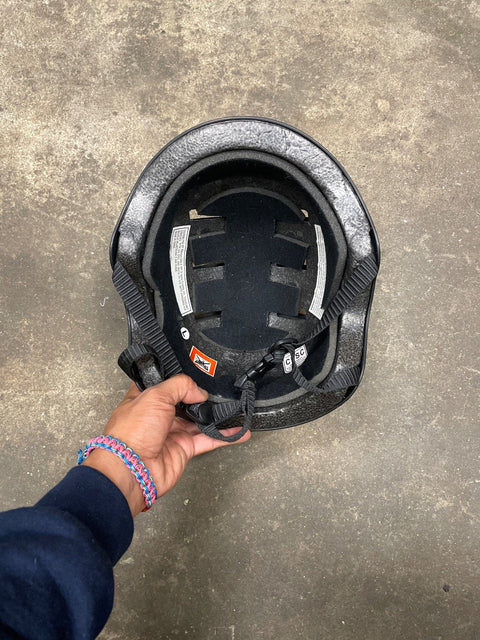 Nice Retrospec Black Helmet, Sz Adult Large