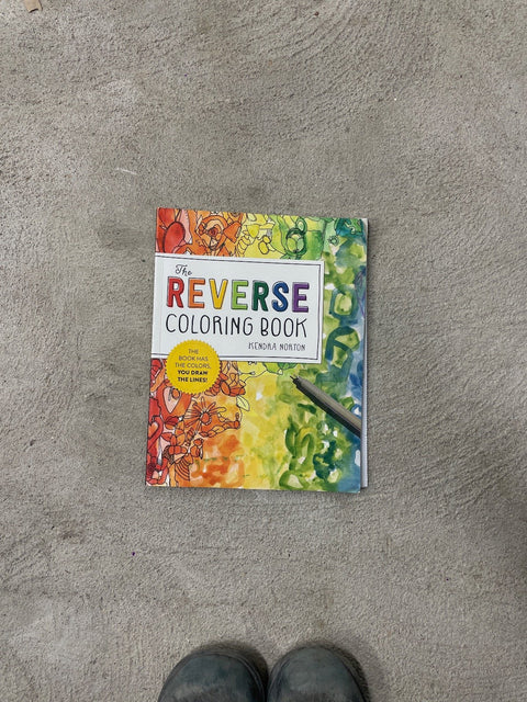 Reverse Coloring Book By Norton