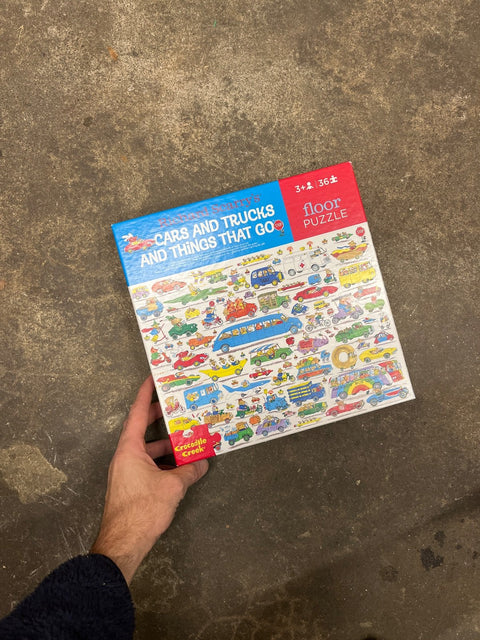 Richard Scarry's Cars & Trucks, 36 Pieces Puzzle