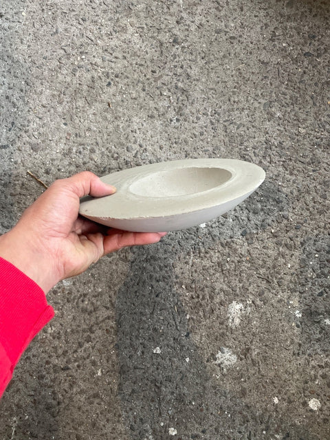 Rick Owens-esque Concrete Flower Pot