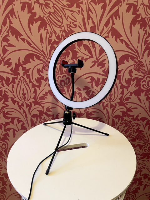 Ring Light With Phone Holder