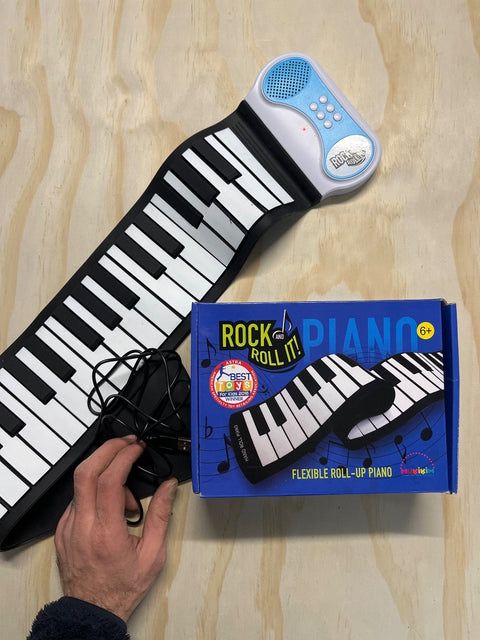 Rock And Roll Flexible Roll-Up Piano