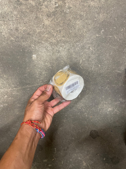 Roll Of Round Kraft Stickers