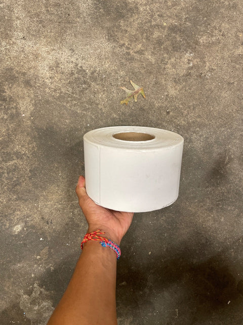 Roll Of White Labels