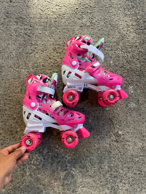 Roller Derby Quick Fit Roller Skates, Sz Kids 12 to Child 2