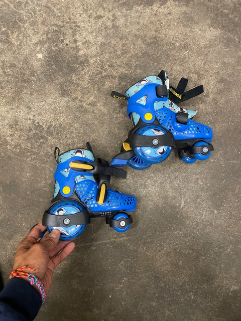 Roller Derby Shark Roller Skates, Youth 7-11