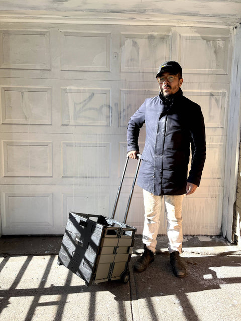Rolling & Foldable Storage Cart