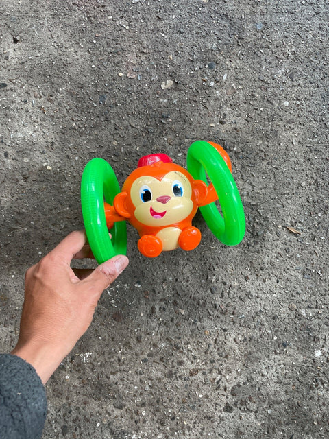 Rolling Monkey Toy