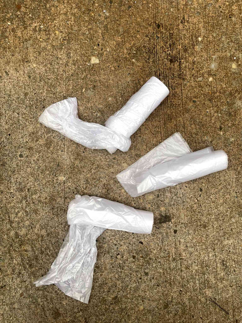 Rolls of Plastic Bags