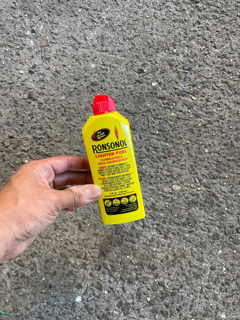Ronsonol Lighter Fuel Yellow Bottle