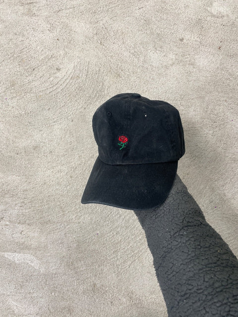 Rose Embroidered Dad Hat