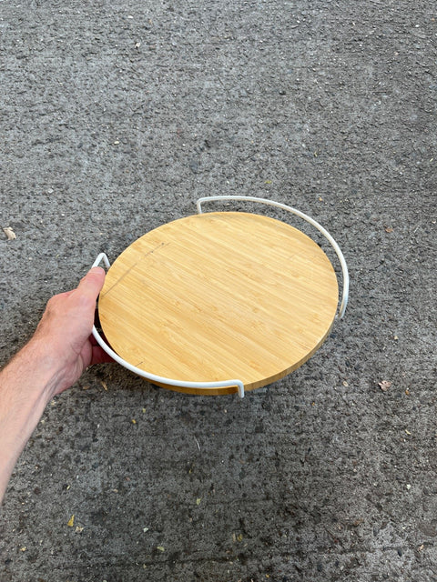Round Rotating Serving Tray, 11"