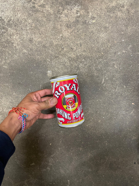 Royal Baking Powder Can