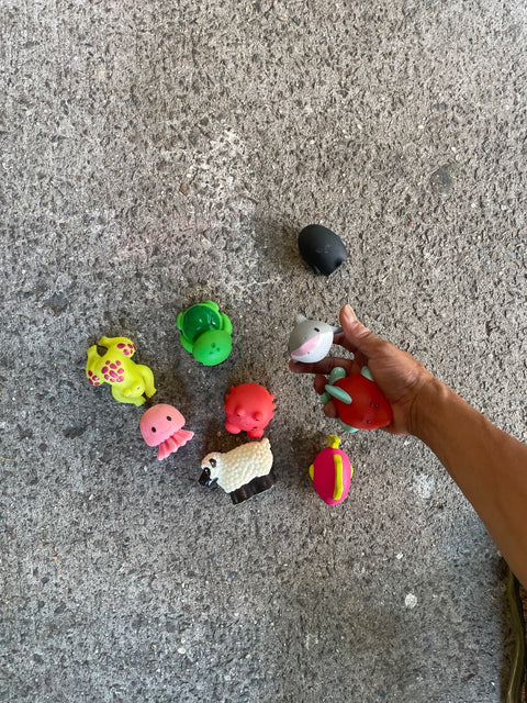 Rubber Duckies Squeeze Toys