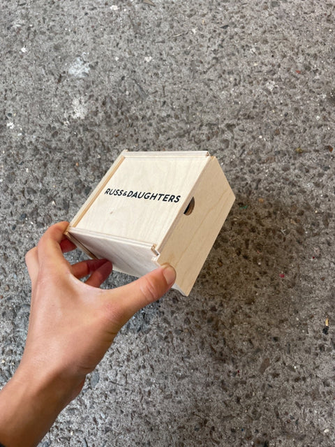 Russ & Daughters Wooden Box
