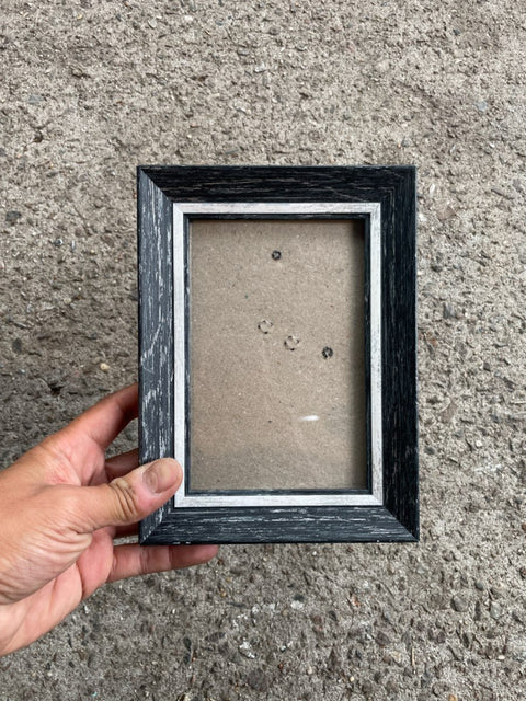Rustic Black And White Frame
