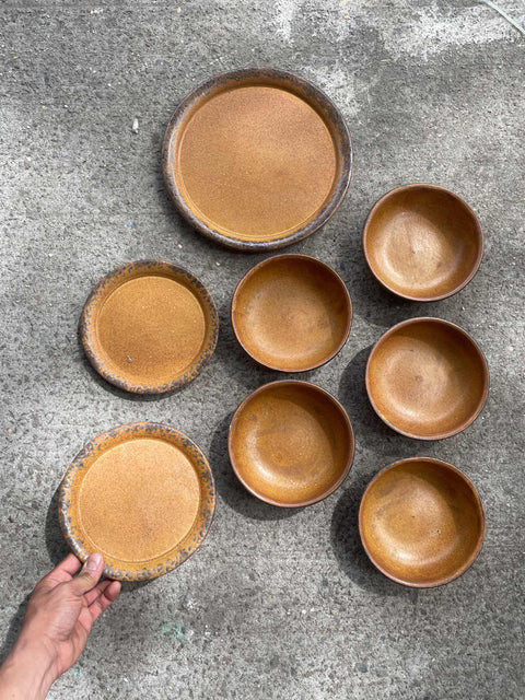 Rustic Ceramic Dinnerware Set