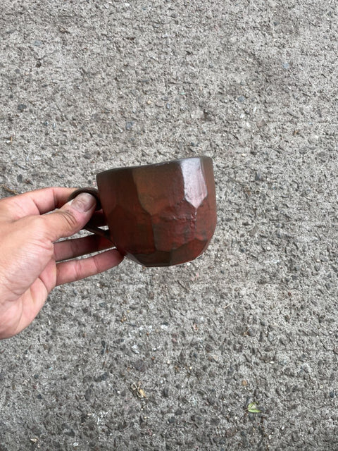 Rustic Clay Mug