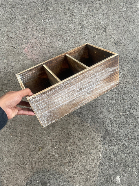 Rustic Wooden Organizer