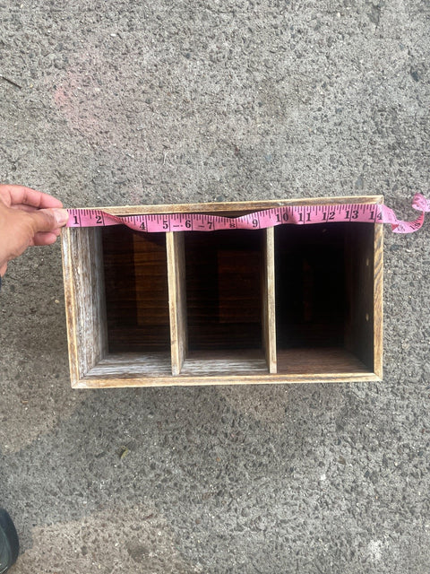 Rustic Wooden Organizer