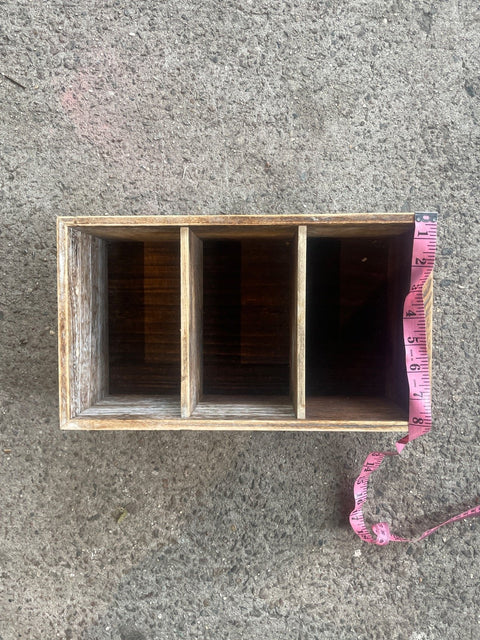 Rustic Wooden Organizer