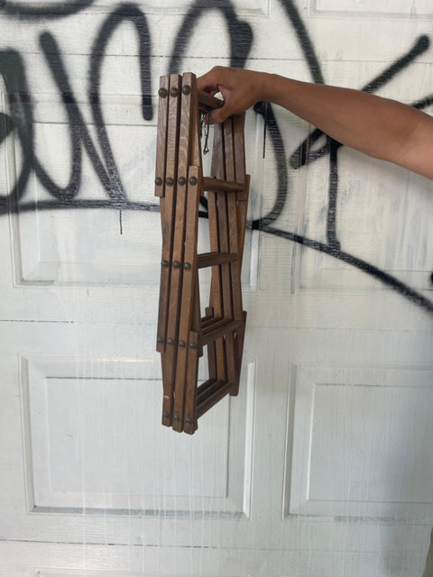Rustic Wooden Wine Rack
