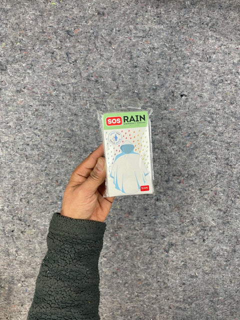 SOS Rain Emergency Poncho