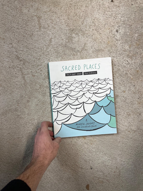 Sacred Places, A Mindful Journey Coloring Book By Thich Nhat Hanh