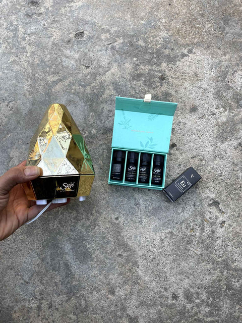 Saje Essential Oil Diffuser with Oils